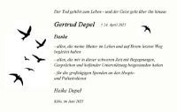 eine Anzeige